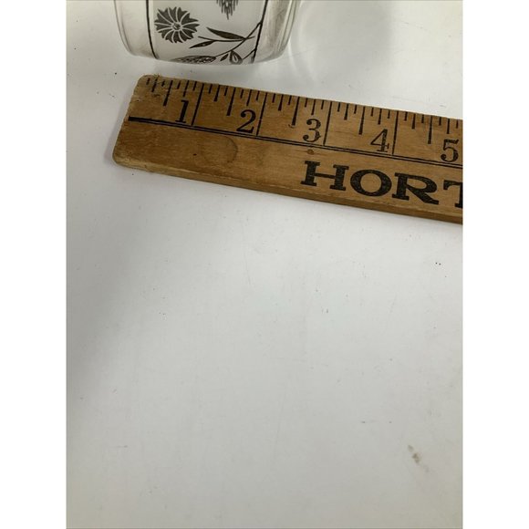 4 Libbey Silver Wheat Snack Fruit Bowls Set Vintage 3 1/2" Leaf Frosted Glass EU - Picture 4 of 8